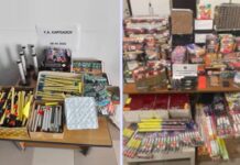 Κατασχέθηκαν πάνω από 90.000 βεγγαλικά στην επιχείρηση «Spark – Down» της ΕΛΑΣ πριν το Πάσχα -Video