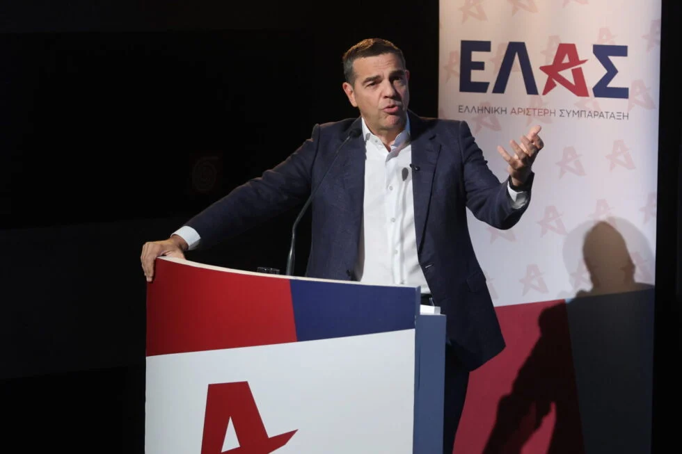 (video) Τσίπρας στις Συντονιστικές Επιτροπές Αττικής: «Αν δεν υπήρχε η ΕΛΑΣ, ο Μητσοτάκης θα είχε έναν εύκολο περίπατο»
